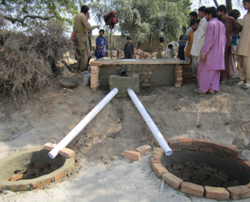 Neue Sanitäranlage in Pakistan: für mehr Hygiene im 'Land der Reinen'